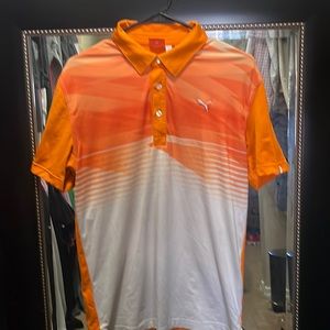 Puma Sport Lifestyles Gold Polo